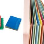 extendos sorteermap 223, karton, 7 vakken, blauw