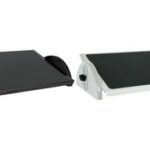 WEDO voetensteun Relax Steel, hoogte verstelbaar, lichtgrijs