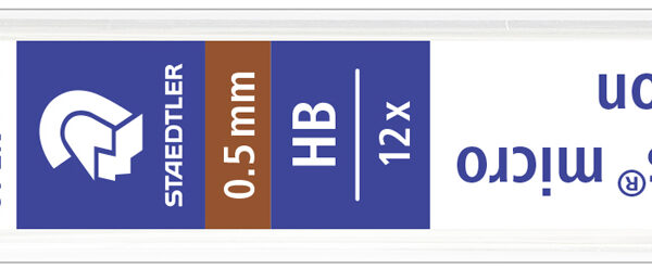 STAEDTLER vulpotlood-stiften ´Mars micro carbon´, H, 0,5 mm
