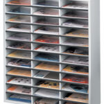 Fellowes post- en brochure manager, 36 vakken liggend