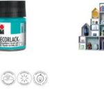 Marabu acryllak 'Decorlack', metallic-zilver, 50 ml,in glas