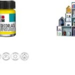 Marabu acryllak 'Decorlack', metallic-zilver, 15 ml,in glas