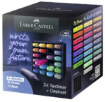 FABER-CASTELL tekstmarker TEXTLINER 1546, 24 stuks in deskset