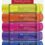 FABER-CASTELL tekstmarker TEXTLINER 1546, 6 stuks in doosje