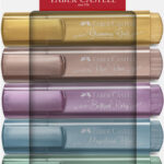FABER-CASTELL tekstmarker TEXTLINER 46 METALLIC, 6 stuks in doosje