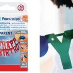 tesa Powerstrips DECO, transparant, draagkracht: max. 0,2 kg