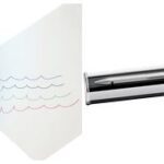 WEDO vierkleuren-balpen met schuifmechaniek, chroom