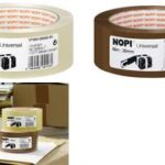 NOPI verpakkingstape/plakband universeel, 50 mm x 66 m