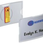 DURABLE Badge magnetisch 8123 40x75mm, 25 st.