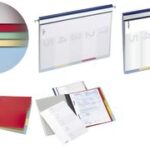 DURABLE Sorteermap 2557 5-Vaks A4 blauw