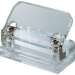 MAUL perforator, van acryl, glashelder