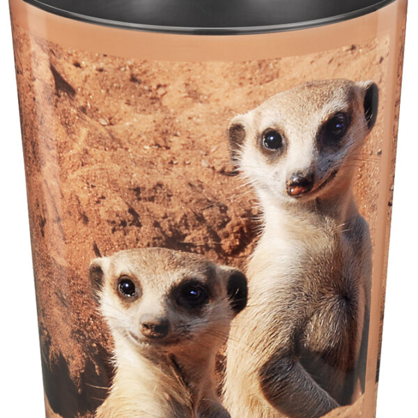 Läufer prullenbak 'Stokstaartjes', 13 liter, PP