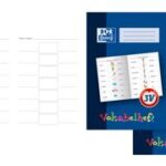 Oxford woordenschrift, liniatuur: 4V, DIN A4, 16 vel