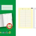 Oxford woordenschrift, liniatuur: 2W, DIN A5, 28 vel