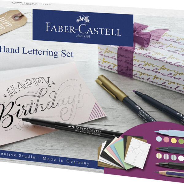FABER-CASTELL tekenstift PITT artist pen, 12 stuks in creatiefset