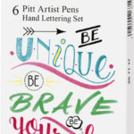 FABER-CASTELL tekenstift PITT artist pen, 6 stuks in etui