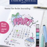 FABER-CASTELL Bullet Journaling Starter-Set, 9-delig