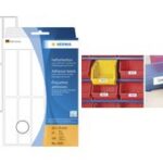 HERMA etiketten, 13 x 50 mm, wit, permanent, handschrift