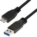 LogiLink USB 3.0 kabel, USB-A - USB-B Micro stekker, 1,0 m