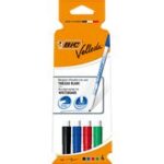 BIC Whiteboardmarker Velleda 1721, ronde punt, 1,5 mm, 4 in etui