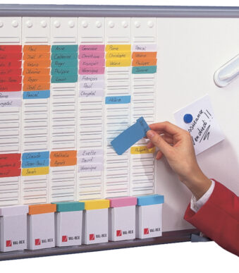 NOBO Whiteboard met weekplanner, (B)910 x (H)490 mm