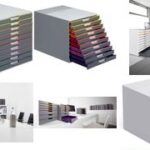 DURABLE schuifladenbox VARICOLOR 10, met 10 lades