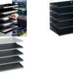 DURABLE sorteerstation Business, 5 vakken, zwart