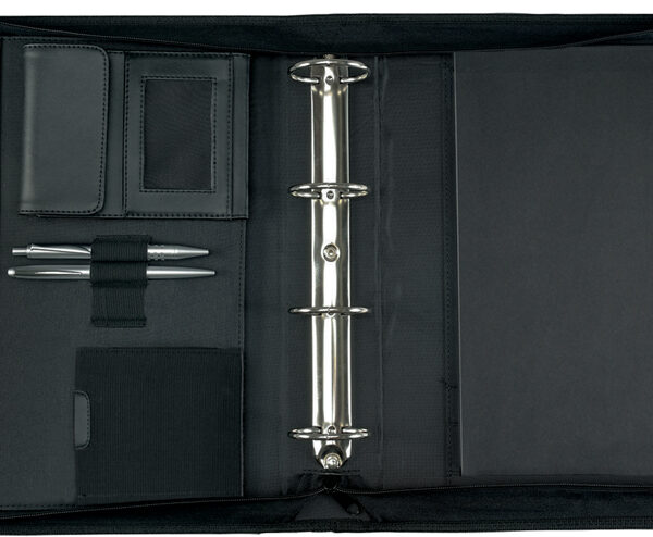 Alassio schrijfmap met ringband ´AREZZO´, A4, FINEtouch-kunstleer