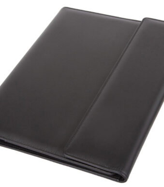Alassio ringbandmap SALVO, A4, kunstleer, zwart
