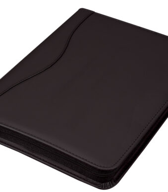 Alassio ringbandmap ´RONDO´, A4, kunstleer, zwart