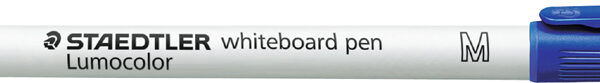 STAEDTLER Lumocolor Whiteboardmarker 301, ronde punt, 1 mm, blauw