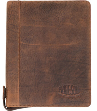 PRIDE&SOUL organizer WICK, DIN A5, van leer, bruin