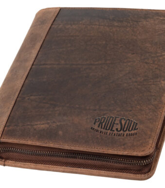 PRIDE&SOUL organizer CHARON, DIN A5, van leer, bruin