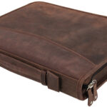 PRIDEenSOUL ringbandmap, VIGGO, A4, leer, bruin