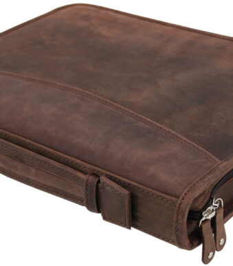 PRIDEenSOUL ringbandmap, VIGGO, A4, leer, bruin