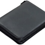 Alassio mapje met ritssluiting CORNIGLIA, A5, zwart