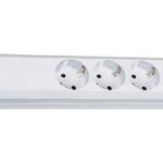 BACHMANN stekkerdozenlijst ´SMART´, 4-voudig, wit