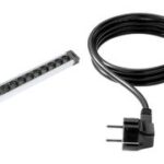 BACHMANN stekkerdozenlijst CONNECTUS, 9-voudig, kinderbeveiliging