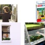 tesa Horrengaas voor ramen OPEN/CLOSE, 1,30 m x 1,5 m