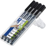 STAEDTLER Lumocolor permanent-marker 313S/318F/317M/314B