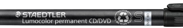 STAEDTLER Lumocolor CD-/DVD-Marker, permanent, zwart