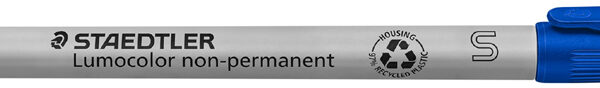 STAEDTLER Lumocolor non-permanent-marker 311S, blauw