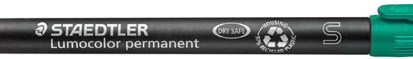 STAEDTLER Lumocolor permanent-marker 313S, groen