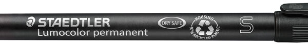 STAEDTLER Lumocolor permanent-marker 313S, zwart