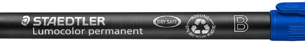 STAEDTLER Lumocolor permanent-marker 314B, blauw