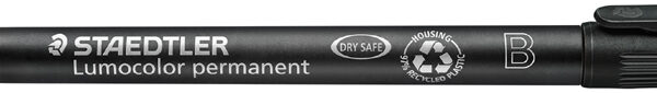 STAEDTLER Lumocolor Permanent-Marker 314B, zwart