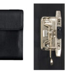 Alassio schrijfmap met ringband ´BERGAMO´, A4, kunstleer zwart