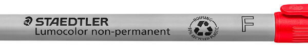 STAEDTLER Lumocolor NonPermanent-Marker 316F, rood