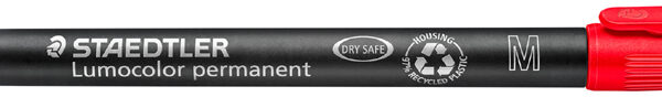 STAEDTLER Lumocolor permanent-marker 317M, rood