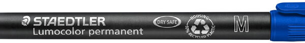 STAEDTLER Lumocolor permanent-marker 317M, blauw